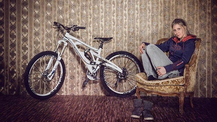 Das Mountainbike kann sich Julia Hofmann aus ihrem Leben nicht mehr wegdenken.