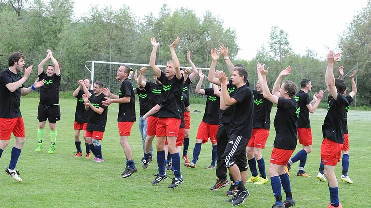 Der SV Pfaffenhausen ist Meister in der B-Klasse Rhön 2. Foto: Hopf