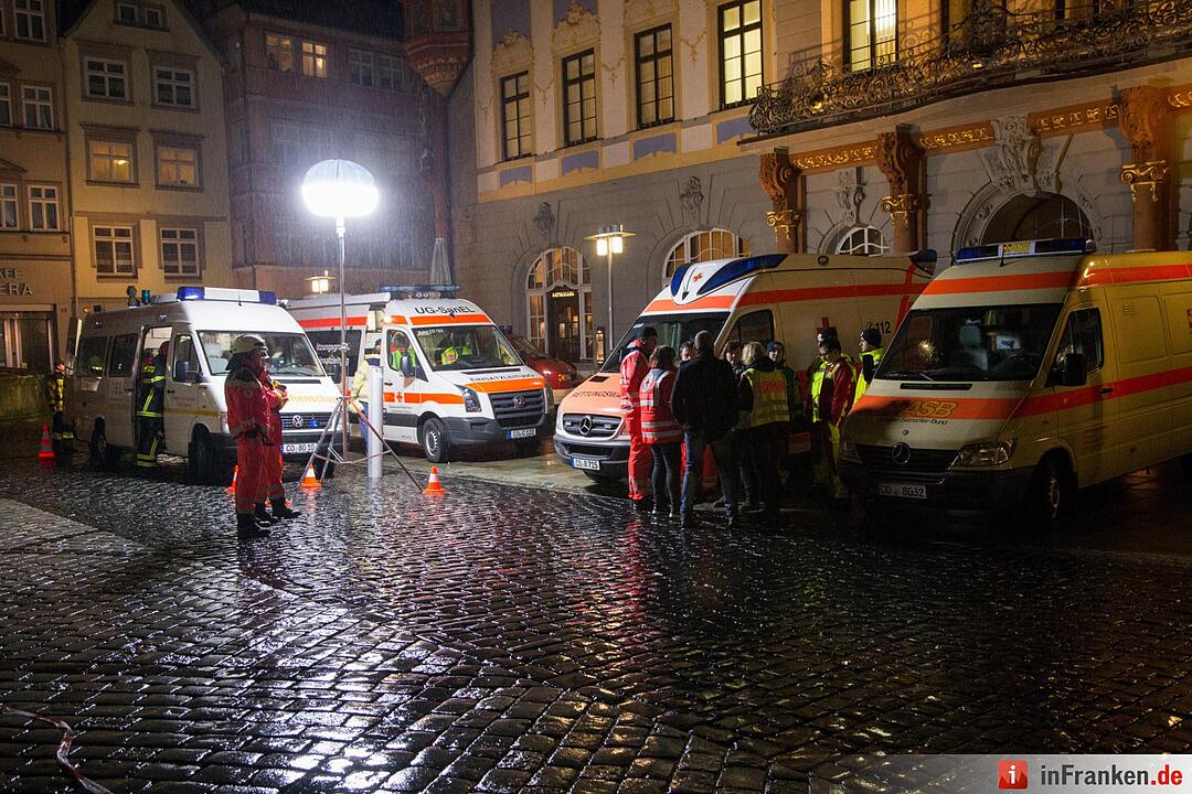 Schwelbrand in Coburger Innenstadt