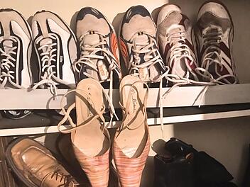 Welcher Schuh soll es denn nun sein? Probleme über Probleme... Foto: Michael Busch