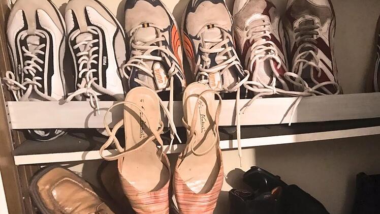 Welcher Schuh soll es denn nun sein? Probleme über Probleme... Foto: Michael Busch