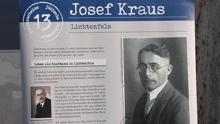 In der von Schülern erarbeiteten Ausstellung ist mehr über die Biografien der jüdischen Mitbürger zu erfahren.