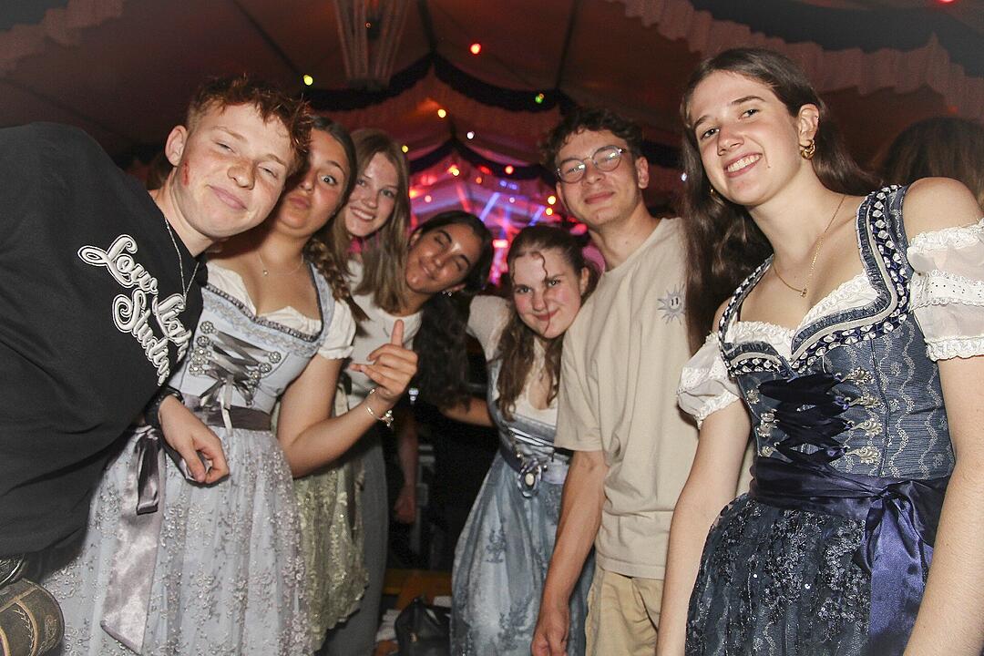Am Montag spielte die Band "Radspitz".