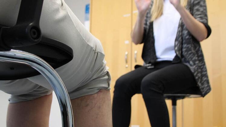 Der Venen-Check stieß auf breites Interesse bei den Besuchern. Foto: Ulrike Müller