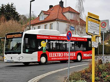 Auffahrt zum Kurgebiet Botenlauben: Die Burgstraße wird ab nächstes Jahr saniert.  Fotos: Werner Vogel