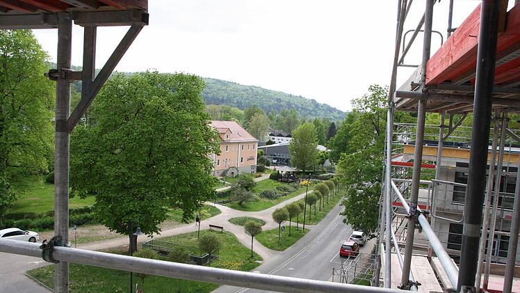 Eindrücke von der Baustelle Haus Waldenfels. Foto: Ralf Ruppert