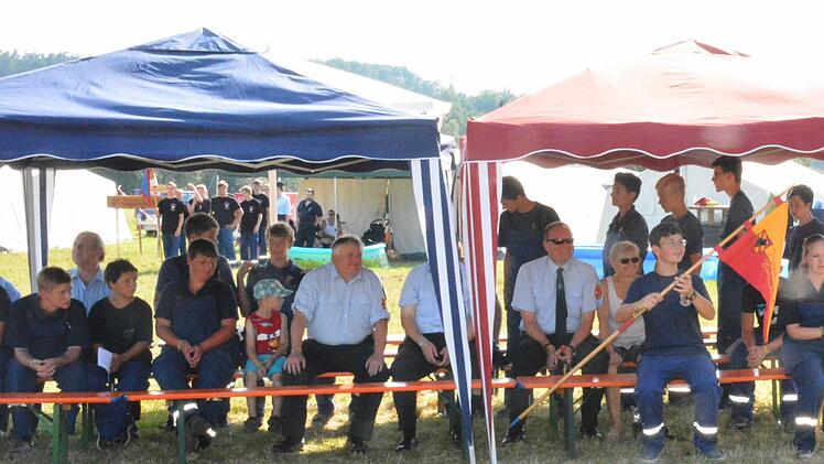 Bei den Jugendzeltlagern in Sulzbach sind bei der Abschluss immer viele Gäste dabei. Foto: Schmidt