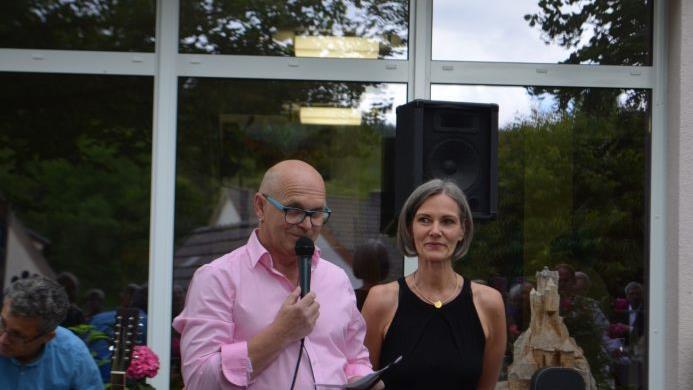 Bernhard Gößmann-Schmitt und Thea Kessler. Foto: Andreas Lomb