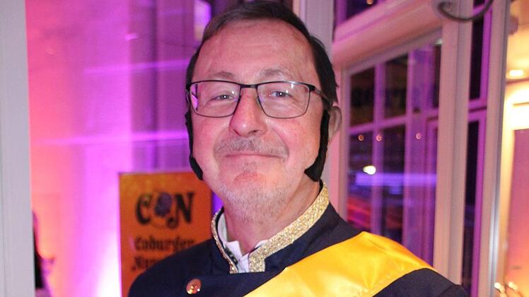 Pro-Coburg-Stadtrat Jürgen Heeb kam als Prinz AlbertOliver Schmidt