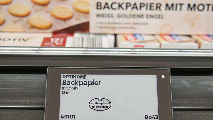 Digitale Preisschilder bei Aldi Süd