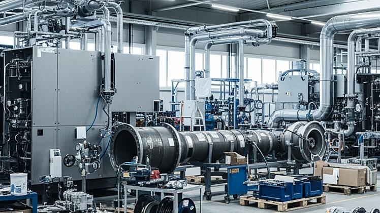 Maschinenbauer, Anlagenbauer, Fabrikhalle, Fertigung, Produktion, Autozulieferer, Industriehalle, Heizungsbauer