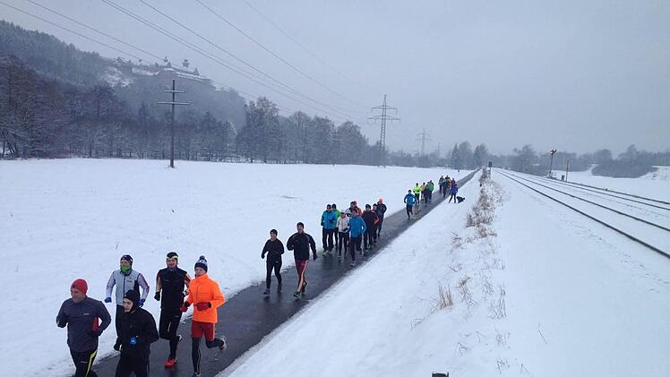 Erster Silvesterlauf des ASV Triathlon Kulmbach.