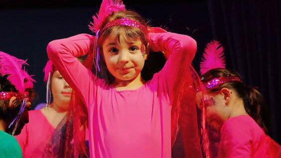 Die Gauaschacher Minis tanzten außer Konkurrenz. Fotos: Gerd Schaar