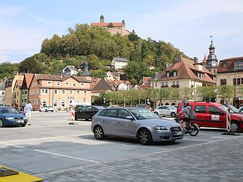 Auf dem Eku-Platz in Kulmbach kann ab sofort geparkt werden.Foto: Stefanie Gleixner