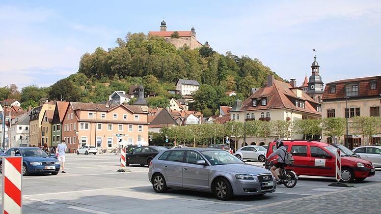 Auf dem Eku-Platz in Kulmbach kann ab sofort geparkt werden.Foto: Stefanie Gleixner