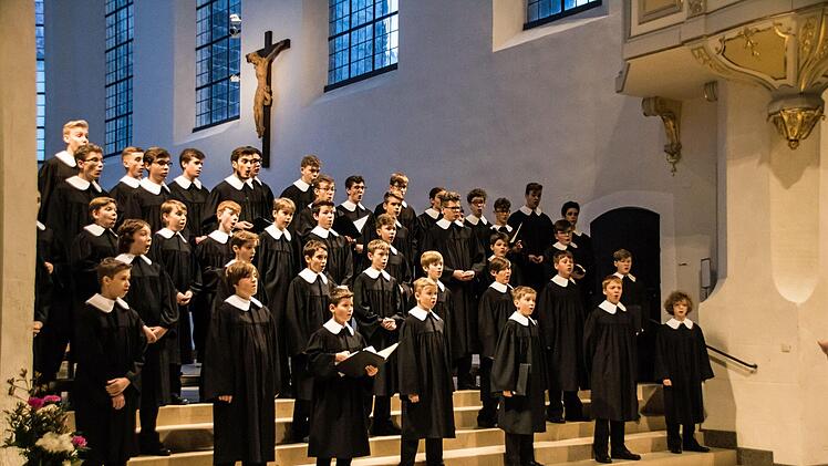 Faszination Chorgesang: Der Windsbacher Knabenchor beeindruckte zahlreiche Zuhörer in der Coburger Morizkirche.Foto: Jochen Berger