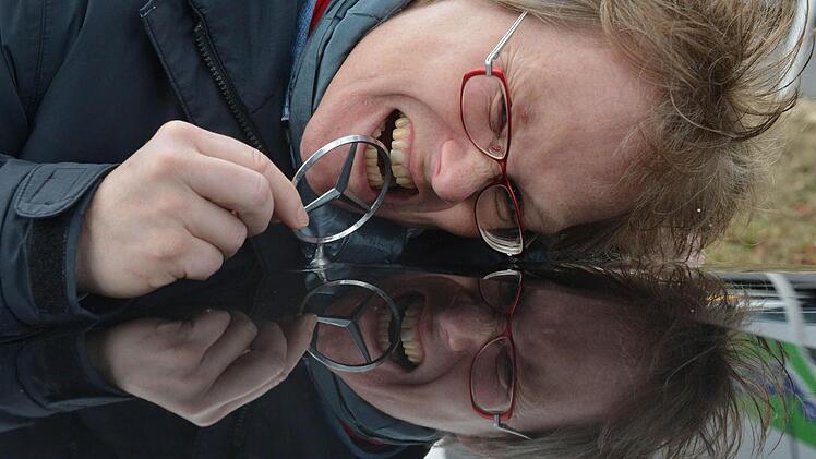 Wenn man vor Wut in einen Stern beißen könnte... Foto: Ronald Rinklef