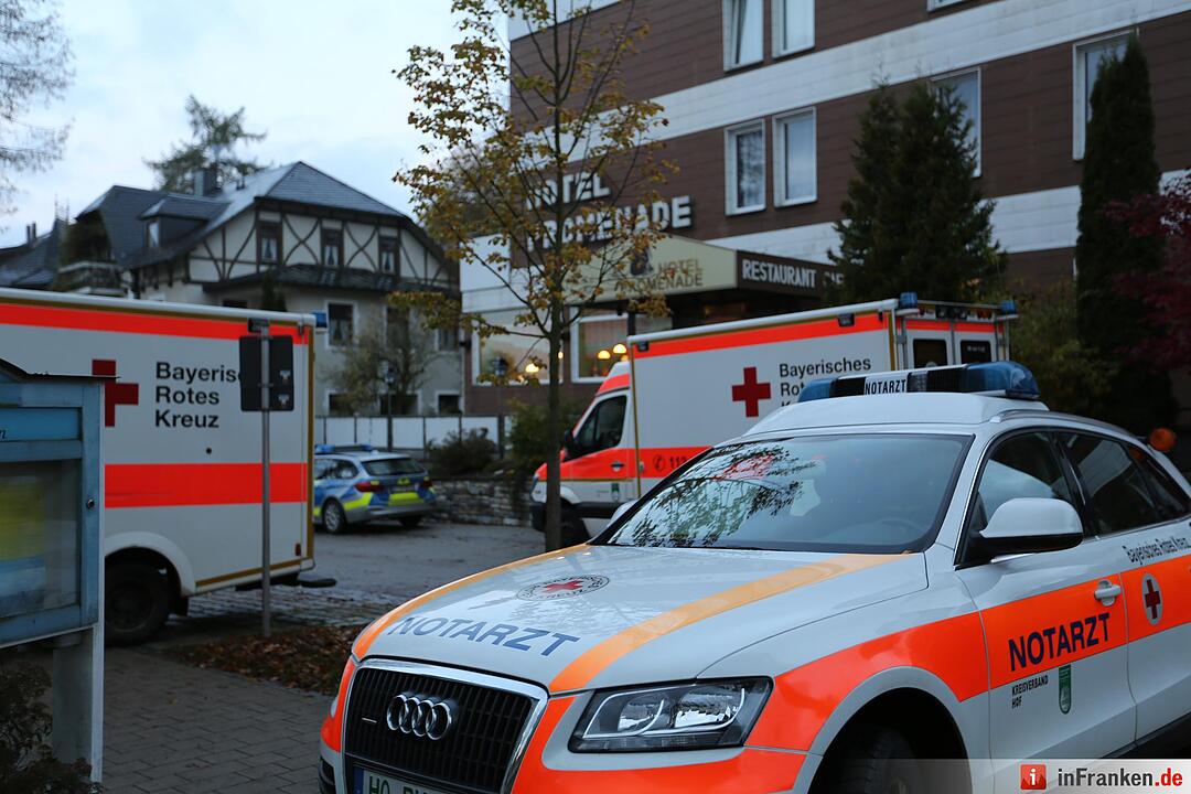 BRK-Einsatz in Hotel in Bad Steben