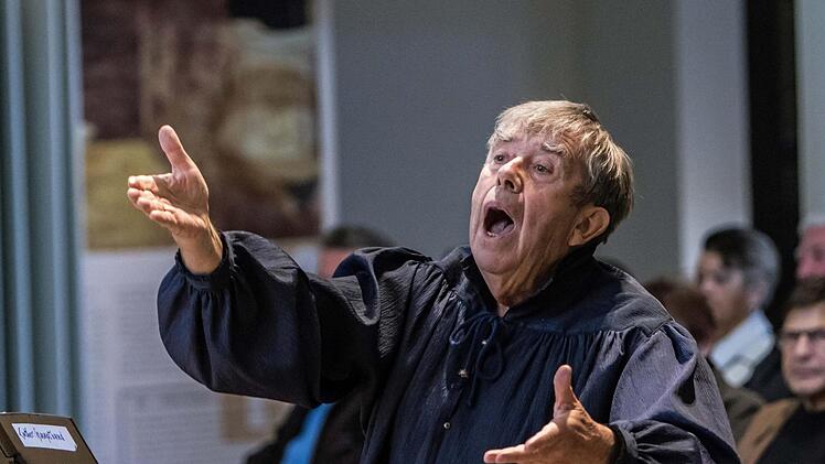 Der Melchior-Franck-Kreis unter der LEitung von Knut Gramß gestaltete in der Morizkirche ein Konzert zum Reformations-Jubiläum.Jochen Berger