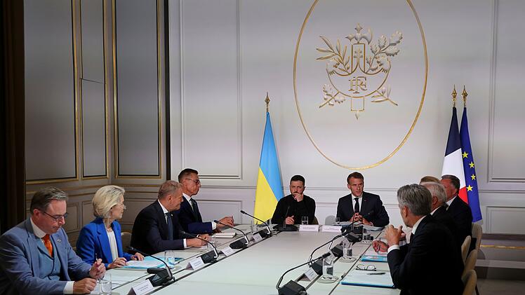 Ukraine-Krieg - Treffen der Unterstützerstaaten in Paris