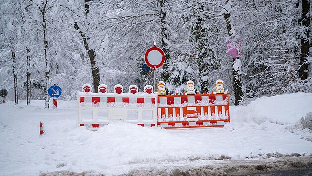 Akuter Schneebruch in Franken: Warnungen vor Lebensgefahr