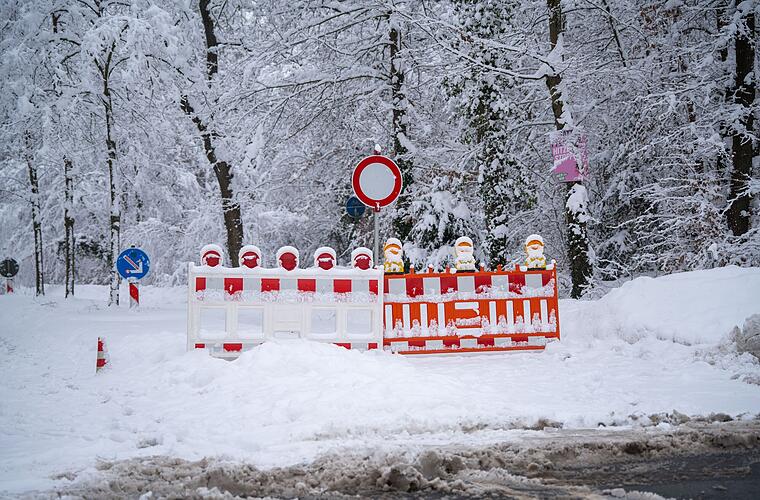 Akuter Schneebruch in Franken: Warnungen vor Lebensgefahr
