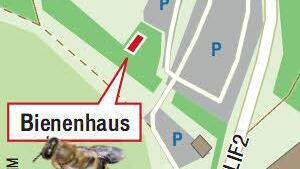 In der Nähe der Klosteranlage befindet sich das Bienenhaus.