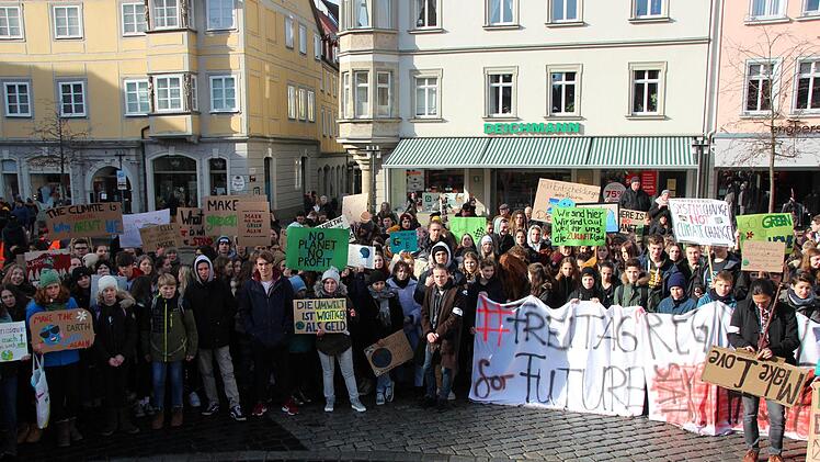 Schüler-Demo in Coburg für mehr Umwelt- und KlimaschutzOliver Schmidt