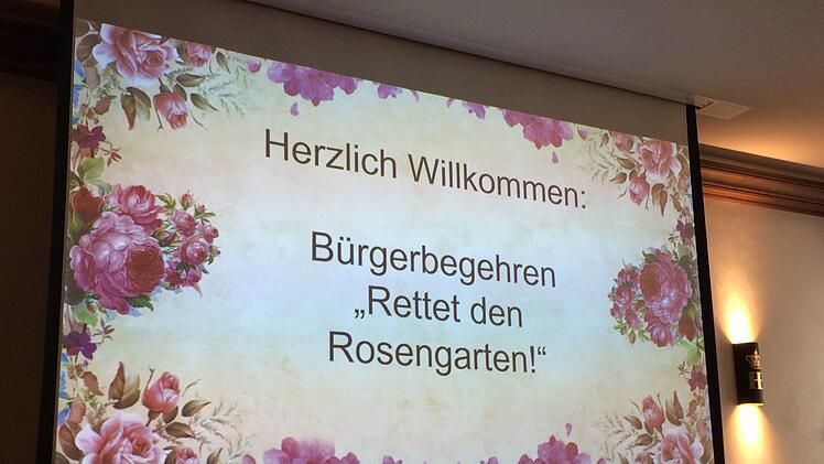 So wurden am Montagabend die Besucher der Informationsveranstaltung begrüßt.Oliver Schmidt