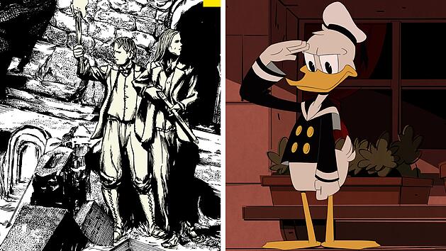 Comics, Donald Duck, H.P. Lovecraft, Lovecraft, Horror, Lustiges Taschenbuch