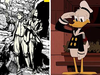 Comics, Donald Duck, H.P. Lovecraft, Lovecraft, Horror, Lustiges Taschenbuch