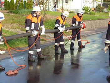 Für Einsätze, Leistungsprüfungen und Schulungen opferten die Thulbaer Wehrmänner 2013 insgesamt 1260 Stunden ihrer Freizeit. Foto: privat