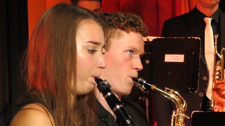 Toller Sound der BigBand der Klassen 7 - 12. Foto: Doris Bauer