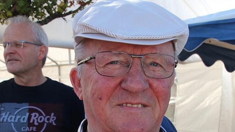 Oskar Paschold: "Ich habe schon 75 Kirchweihen in Untersiemau miterleben dürfen. Früher stand die Tradition im Mittelpunkt und die Kirchweih war das Highlight im Jahr. Heute braucht man Attraktionen,  damit die Leute zur Kirchweih kommen." Foto: Michael Stelzner
