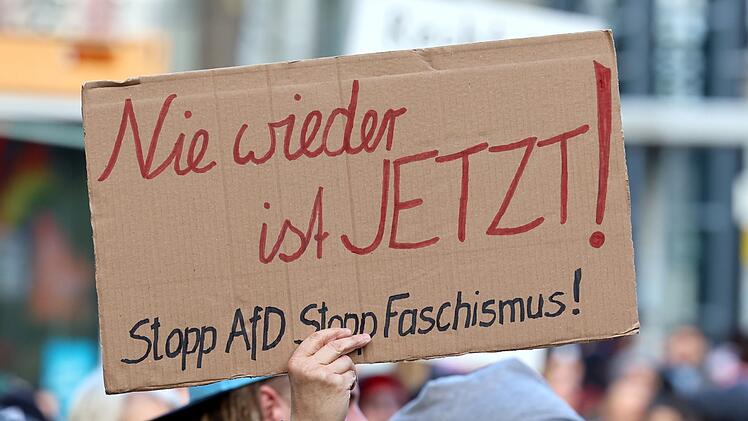 Demonstrationen gegen rechts in Magdeburg