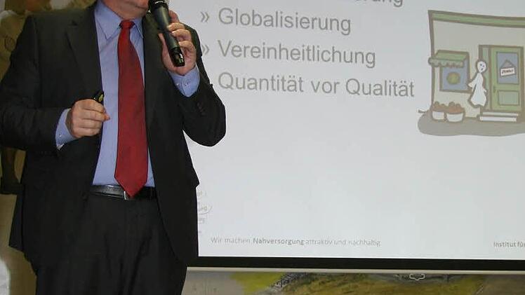 Der Initiator des Dorflandends in Heilgersdorf im Landkreis Coburg, Volker Hahn.