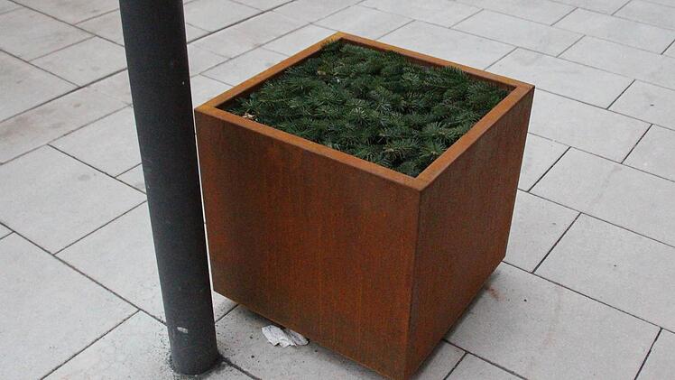 Rostiger Charme am Kübel F.: bau