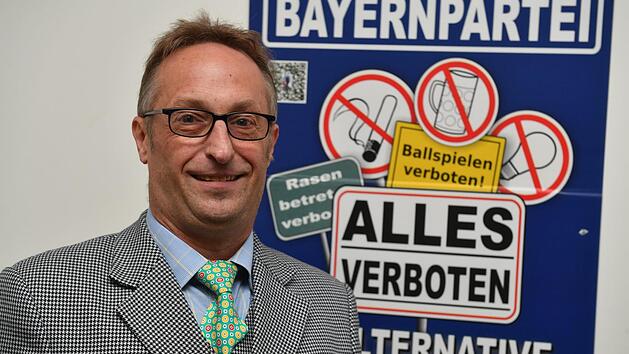 Thomas Dotzler (BP) tritt bei den bayerischen Landtagswahlen 2018 an. Foto: Ronald Rinklef