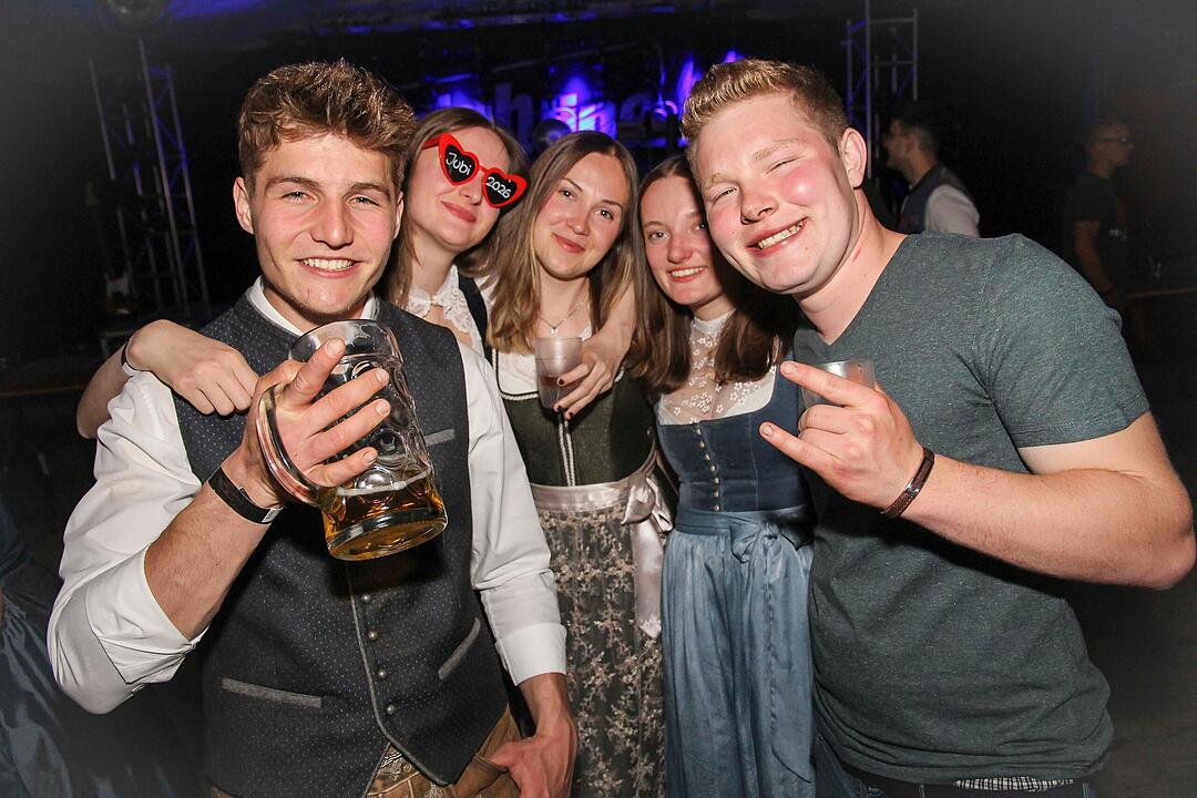 Die Partyband "highline" sorgte f&uuml;r gute Stimmung.