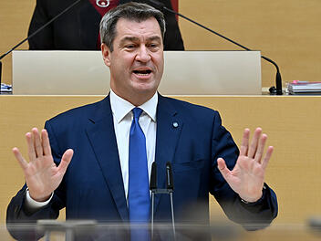 Markus Söder im Bayerischen Landtag