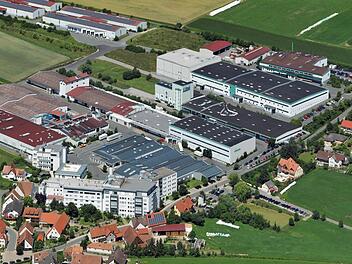 Das Firmengelände des Unternehmens Martin Bauer Group in Vestenbergsgreuth Foto: Archiv