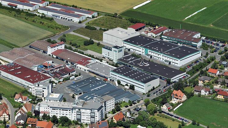 Das Firmengelände des Unternehmens Martin Bauer Group in Vestenbergsgreuth Foto: Archiv