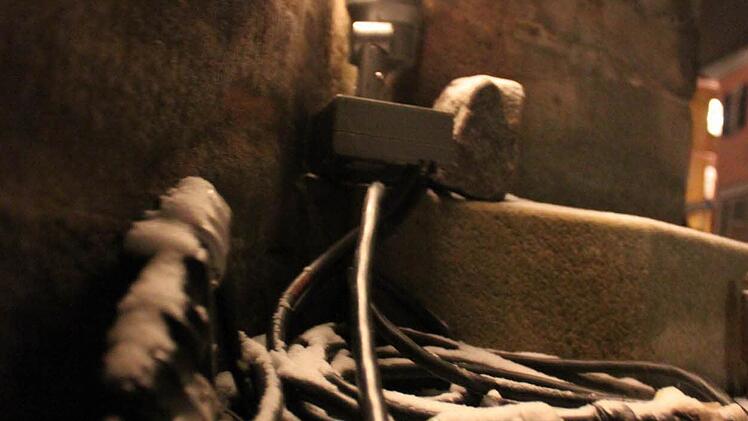 Rund zwei Kilometer Kabel wurden von den Studenten insgesamt verlegt.