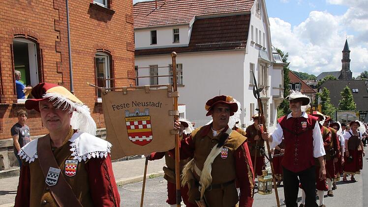 Die Landsknechte aus Bergneustadt Foto: Michael Stelzner