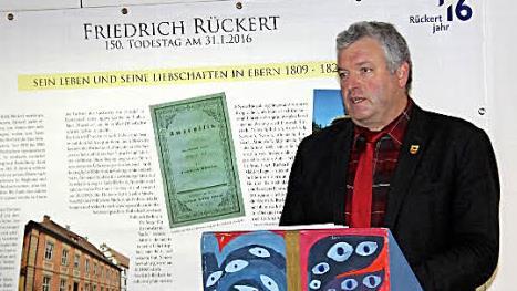 Eins positives Fazit zum Rückertjahr in Ebern zog der Bürgermeister.
