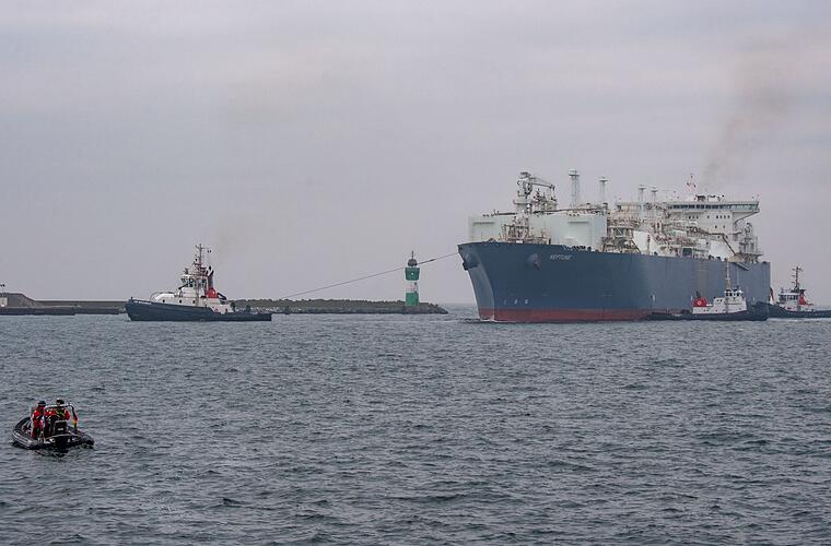 Lubmin: Start des Terminals für Flüssigerdgas verzögert sich