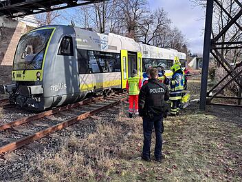 Zug bei Selbitz entgleist