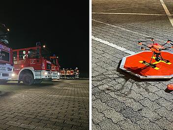 Über 280 Kräfte im Einsatz: Großeinsatz bei Brand in Metallfirma in Mistelgau