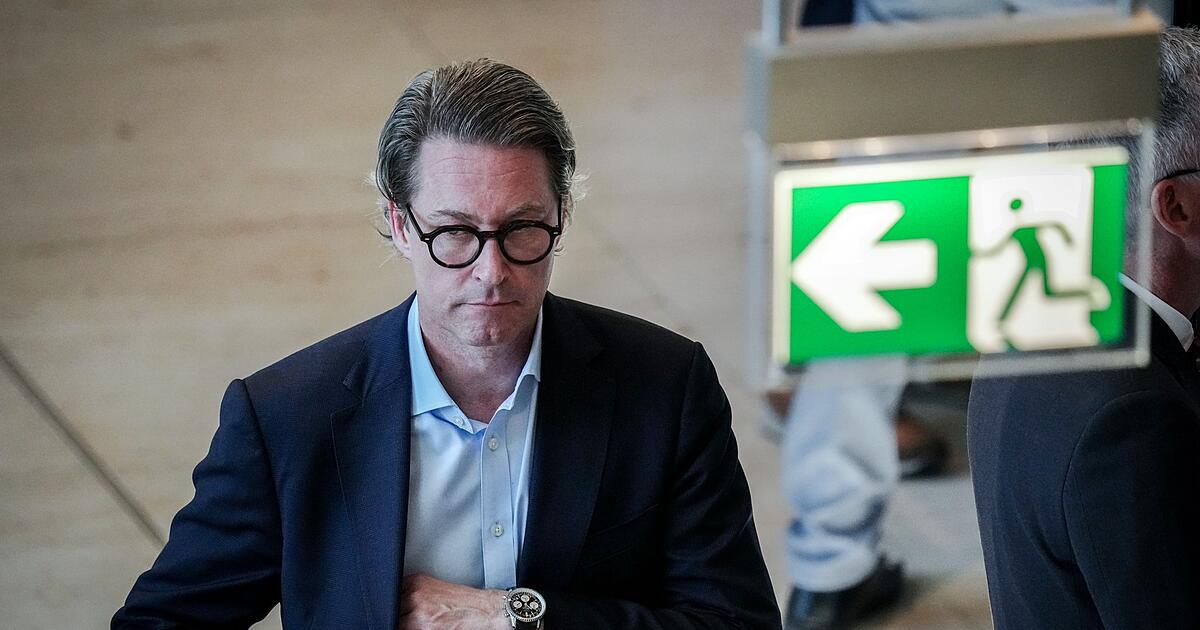 Charges against ex-minister Scheuer: False testimony before the toll ...