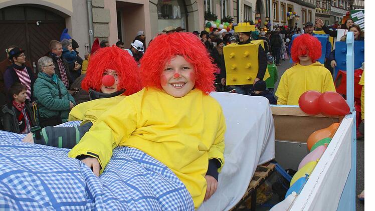 Da ist's bequem finden die Wonfurter Pumuckl.